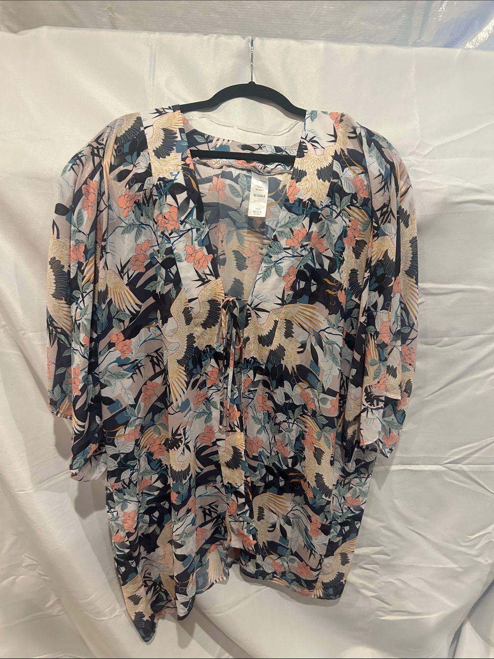 Ashley Graham swim cover up